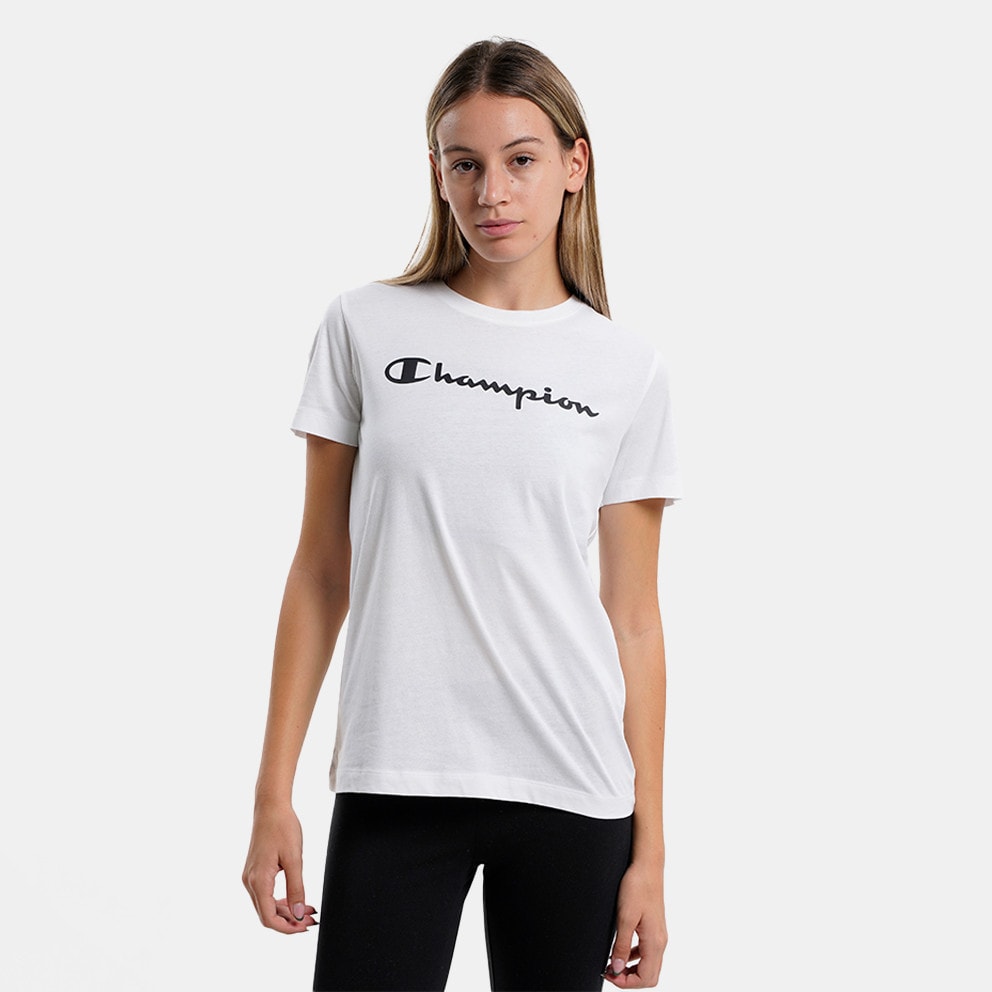 WW001 - Champion Crewneck Women's T - Shirt White 115422 - Kortärmad T-shirt  Surf Pelican