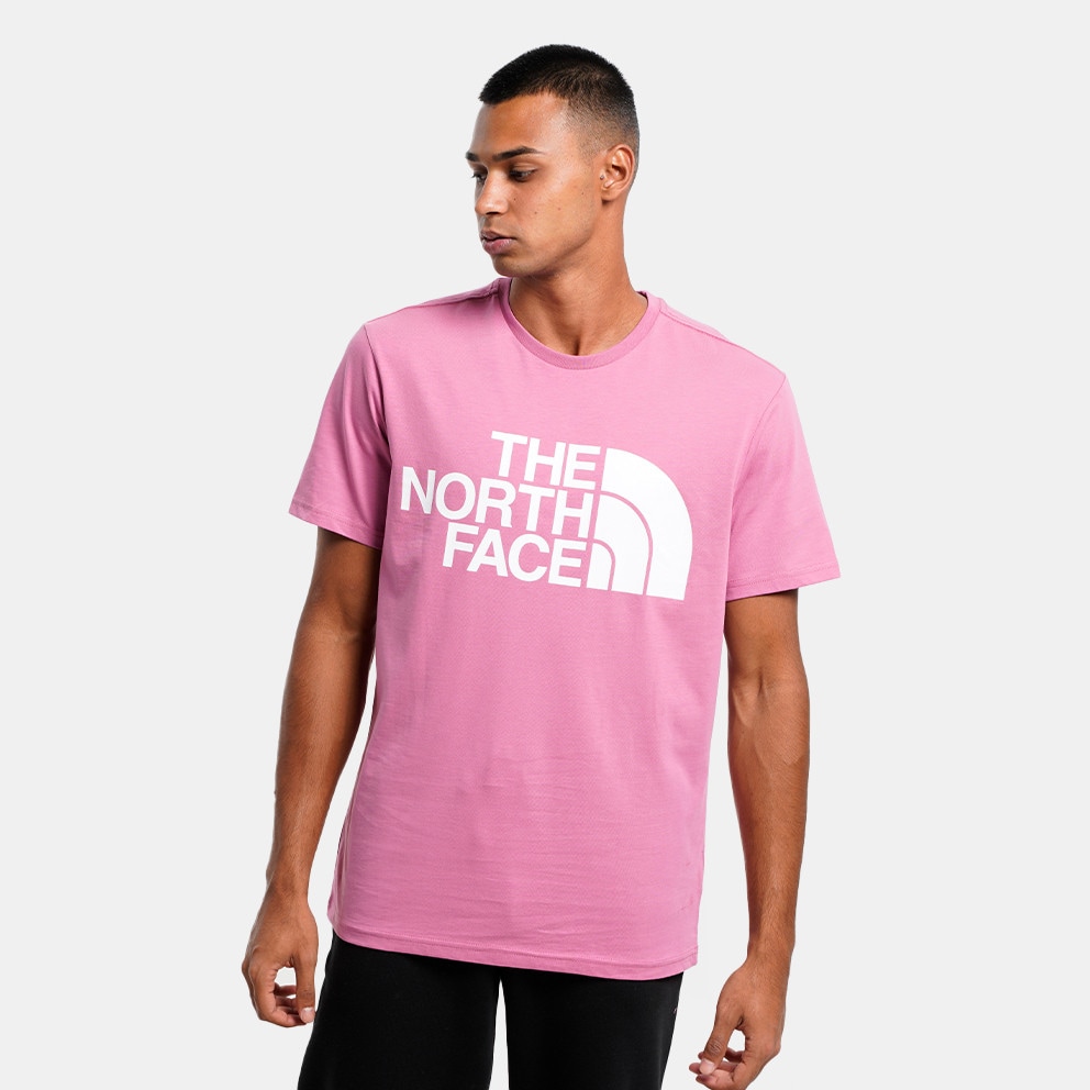 The north face pink t shirt sale
