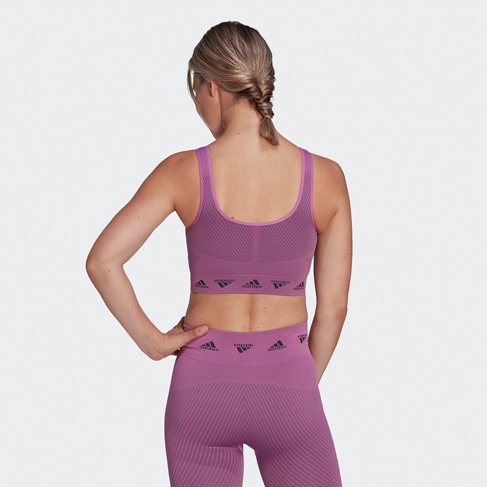adidas Aeroknit Light-Support Γυναικείο Αθλητικό  Μπουστάκι