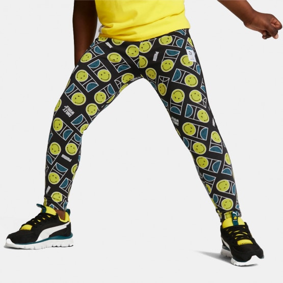 Puma x SMILEY WORLD Printed Kids Leggings multicolor 670350 01