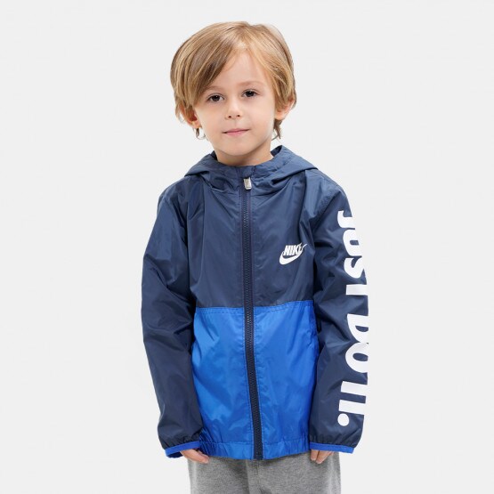 nike flyknit high top green hair U90 Nike Kids Windbreaker Jacket Blue 86J278