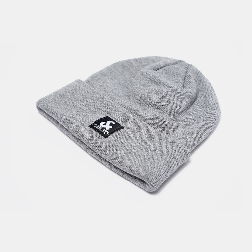 Jack Jones Man s Beanie Grey 12215849 BS000086