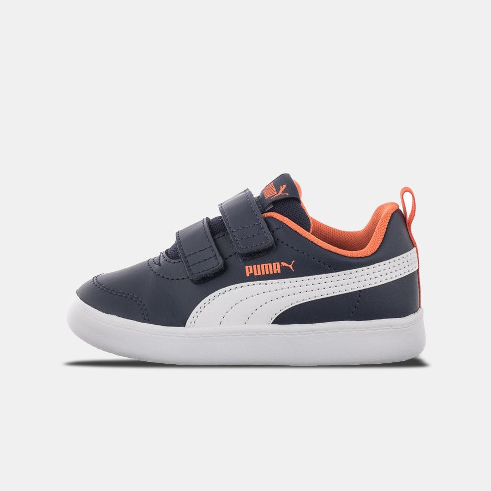 Puma Courtflex V2 Βρεφικά Παπούτσια (9000117384_62432) Παιδικά / Βρεφικά | Bebe / Κορίτσι Παπούτσια