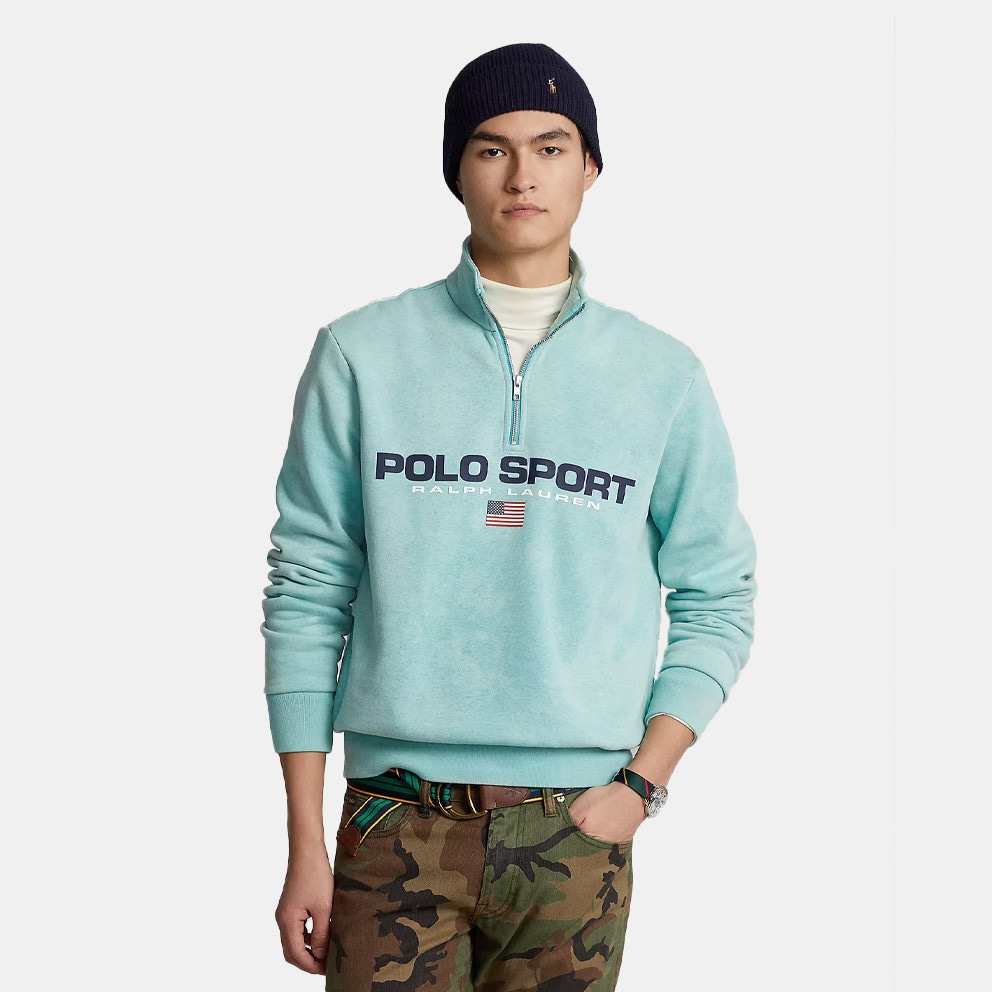 Polo sport quarter zip grey deals
