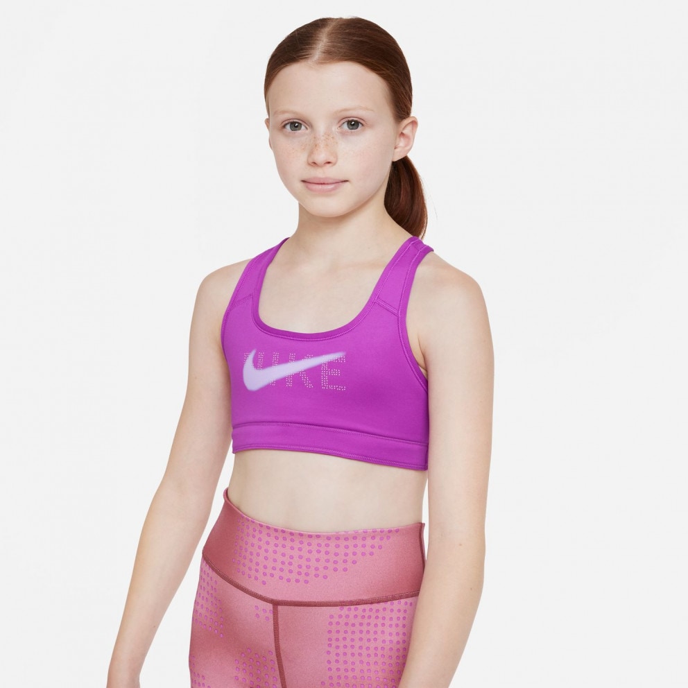 Nike Dri-FIT Swoosh Kids' Sports Bra