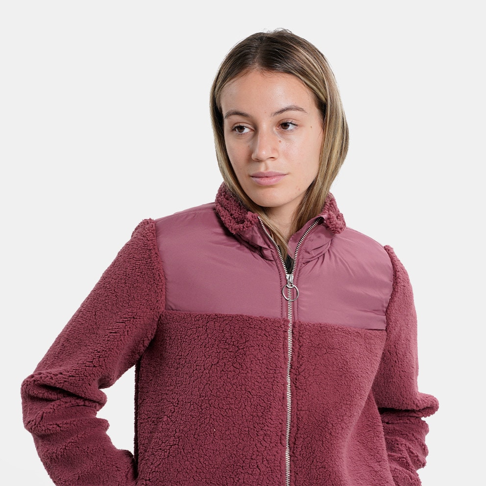 1418 TCX - ONLY Play Women's Fleece Jacket Pink 15262318/18 - air jordan 6  pinnacle flight jacket release date