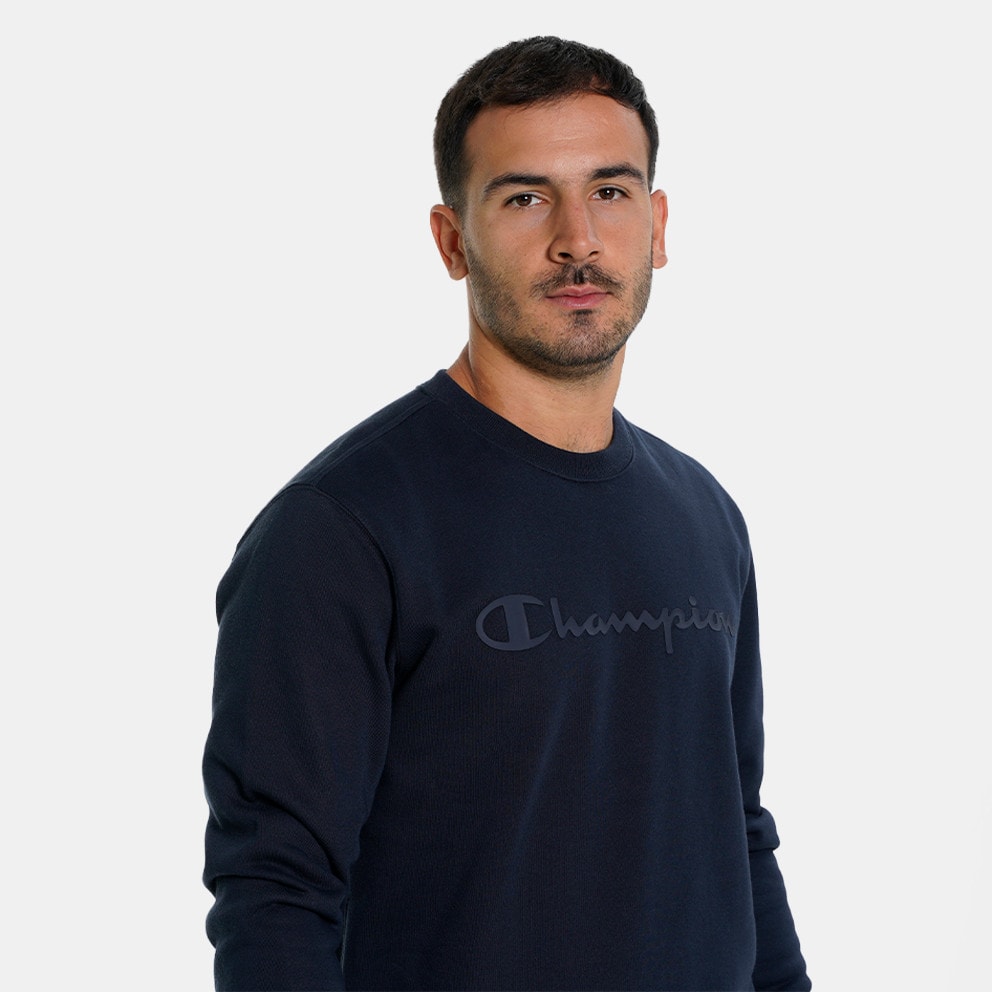 Champion Crewneck Ανδρική Μπλούζα Φούτερ