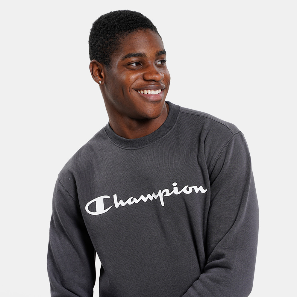 Champion Crewneck Ανδρική Μπλούζα Φούτερ