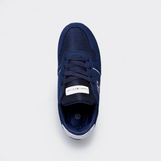 Tommy Hilfiger leather sneakers in navy