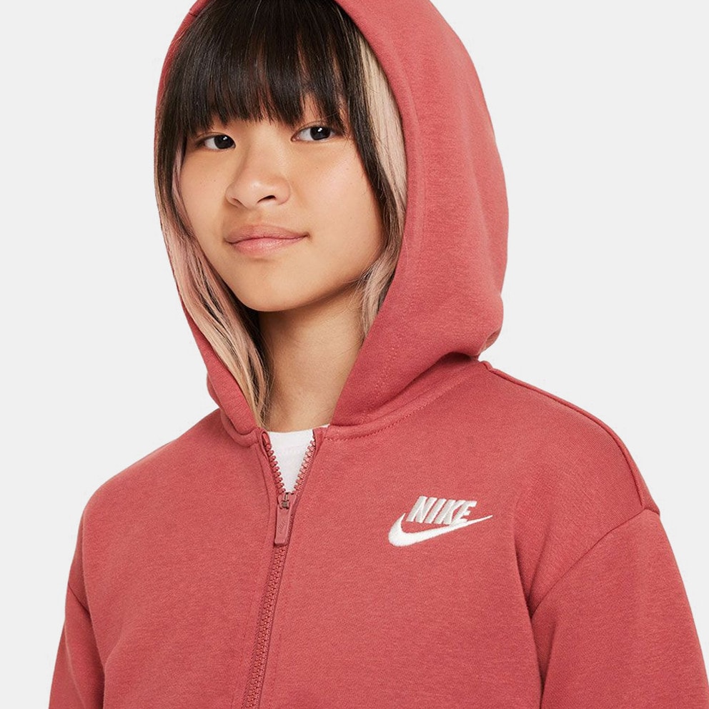 Nike Sportswear Club Fleece Kids' Full Zip Hoodie