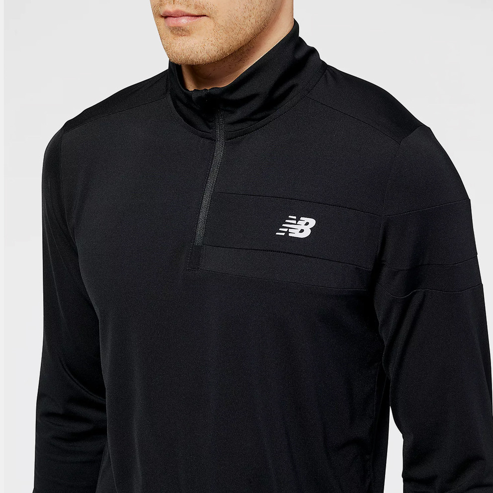 New Balance Accelerate Half Zip Ανδρική Μπλούζα