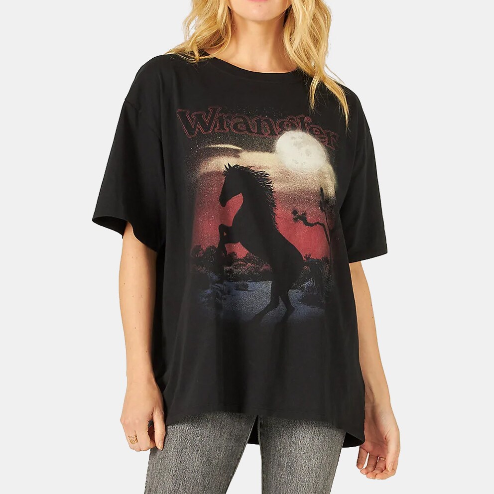 Wrangler Oversized Faded Γυναικείο T-shirt
