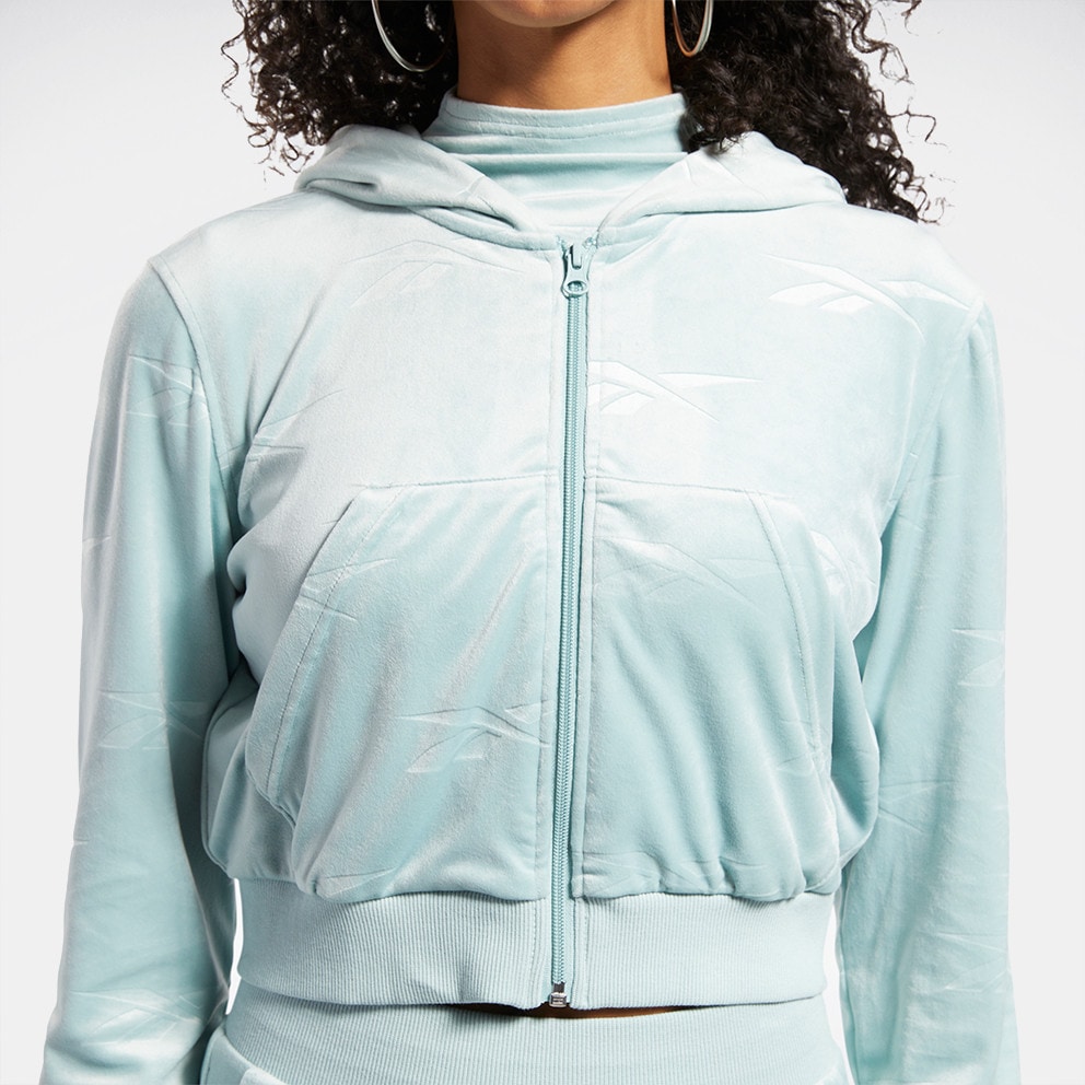 Reebok Classics Cl Energy Q4 Velour Γυναικεία Ζακέτα