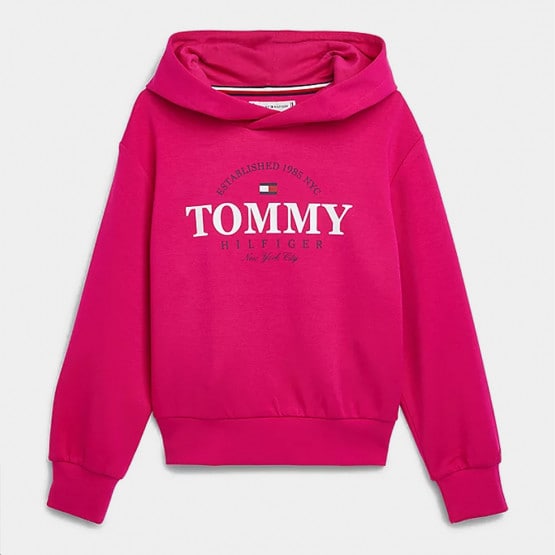 Tommy Jeans Foil Graphic Παιδική Μπλούζα Με Κουκούλα