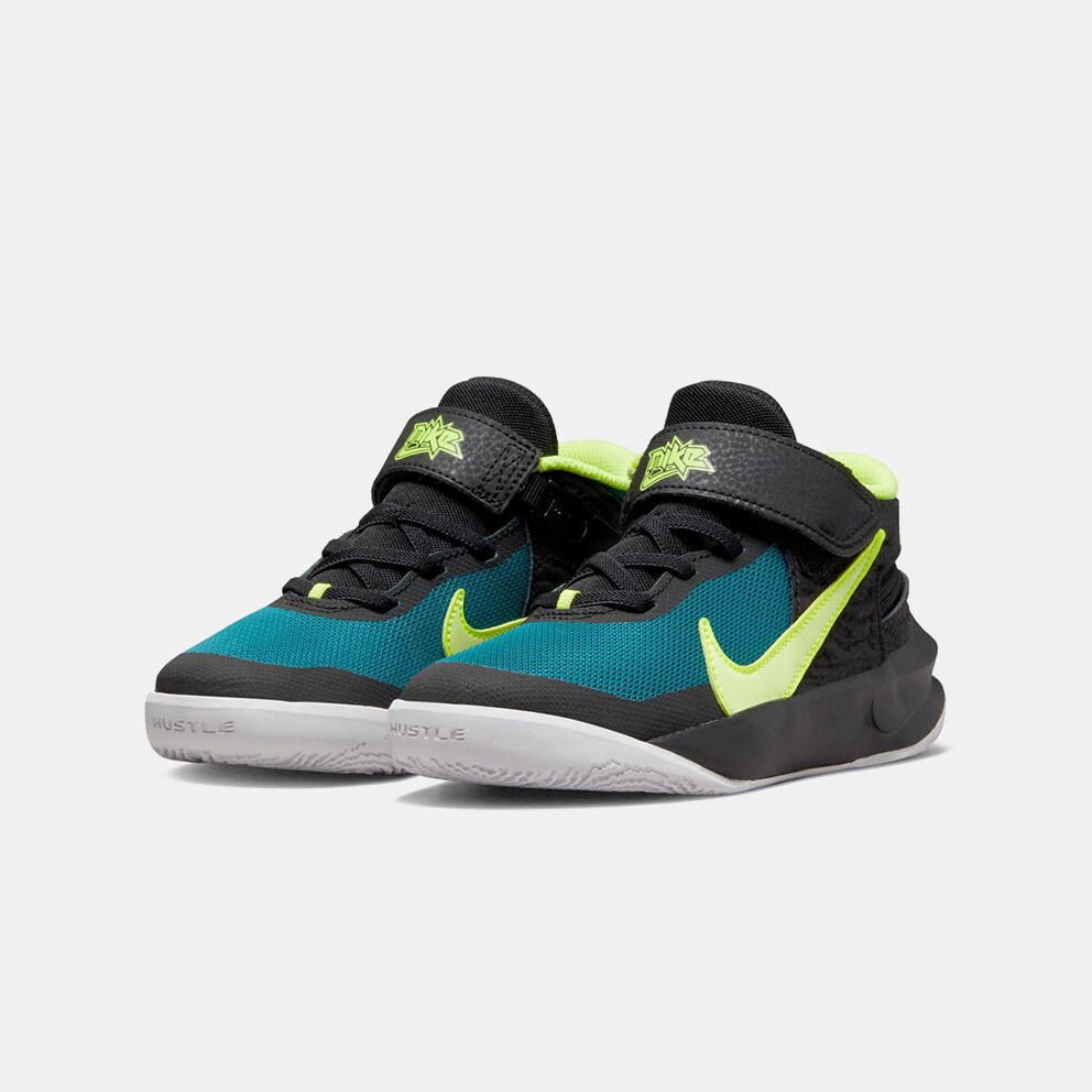 Nike Team Hustle D 10 FlyEase Kids' Basketball Shoes