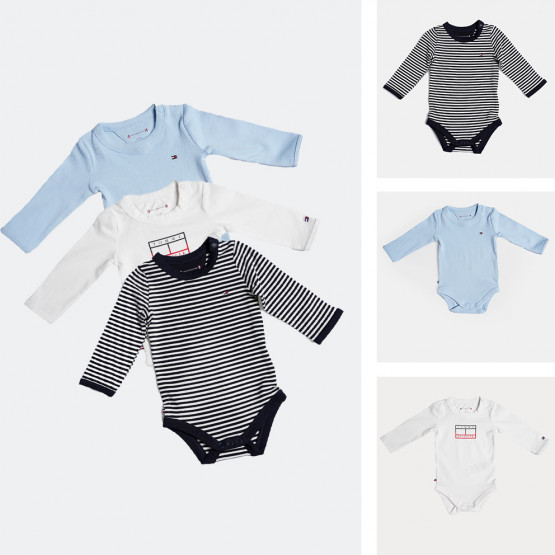 Tommy Jeans Baby Bodysuits 3-Pack