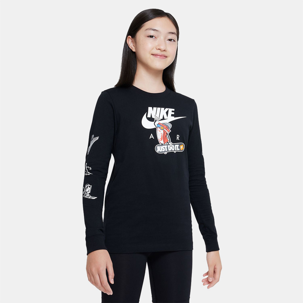 Nike Sportswear Παιδική Μπλούζα με Μακρύ Μανίκι (9000111590_1469)