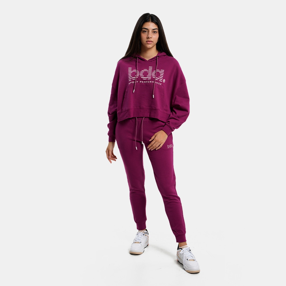 Body Action Women's Oversized Cropped Hoodie