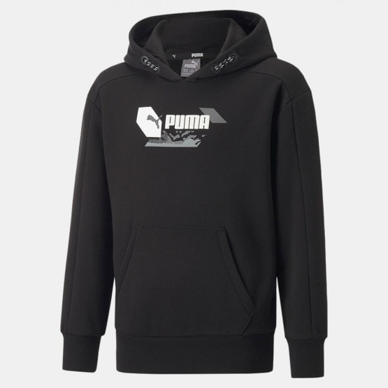 Puma Alpha Hoodie Παιδική Μπλούζα με Κουκούλα