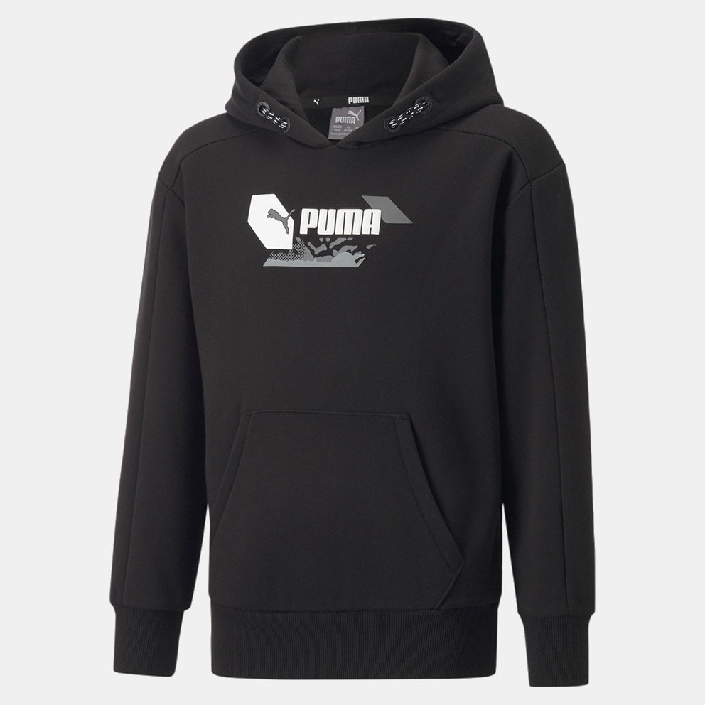 Puma Alpha Hoodie Παιδική Μπλούζα με Κουκούλα (9000117734_22489)