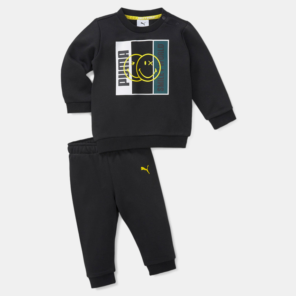 Puma x SW Minicat Crew Kid's Jogger Set