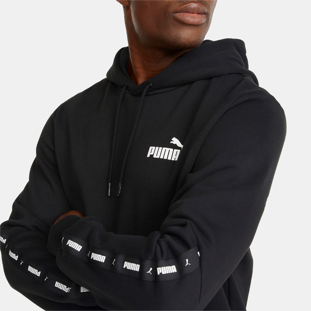 Puma Essentials+ Tape Ανδρική Μπλούζα με Κουκούλα