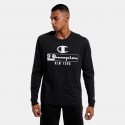 Champion Long Sleeve Crewneck Ανδρική Μπλούζα με Μακρύ Μανίκι