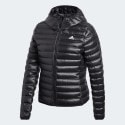 Adidas Varilite Hooded Down Γυναικείο Μπουφάν