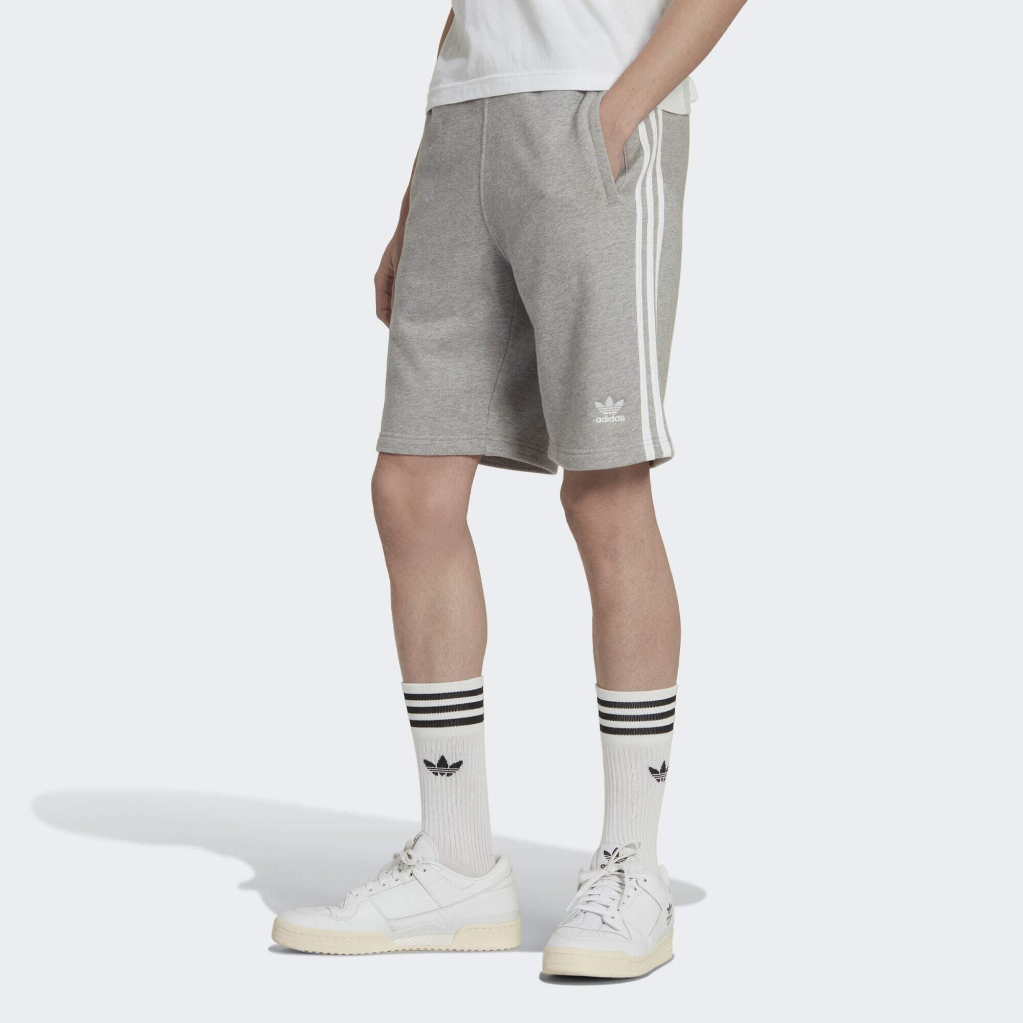 adidas pci 789002 orange beach texas hotels - adidas Originals 3 - Stripes  Men's Shorts Grey DH5803