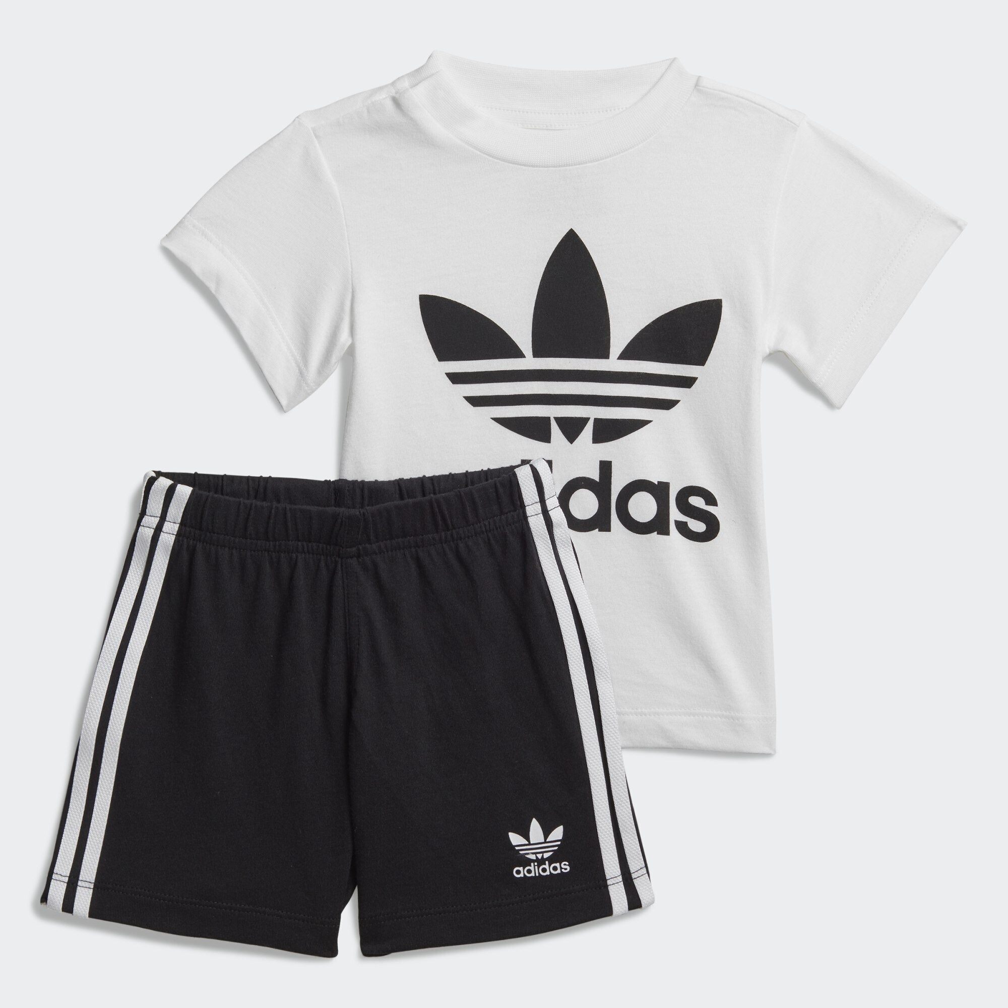 adidas Originals Treefoil Shorts Tee Infants’ Set (9000045007_1540)