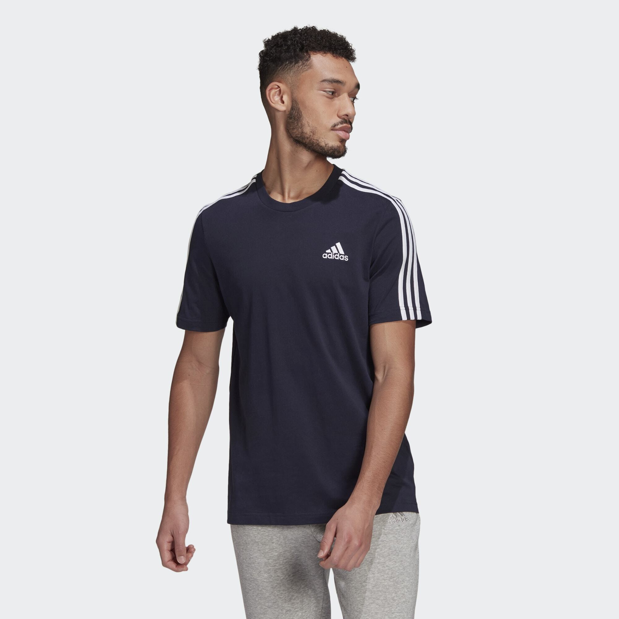 Stripes Men's T - adidas Performance Essentials 3 - adidas size checker  shoes 2017 - shirt LEGINK GL3734