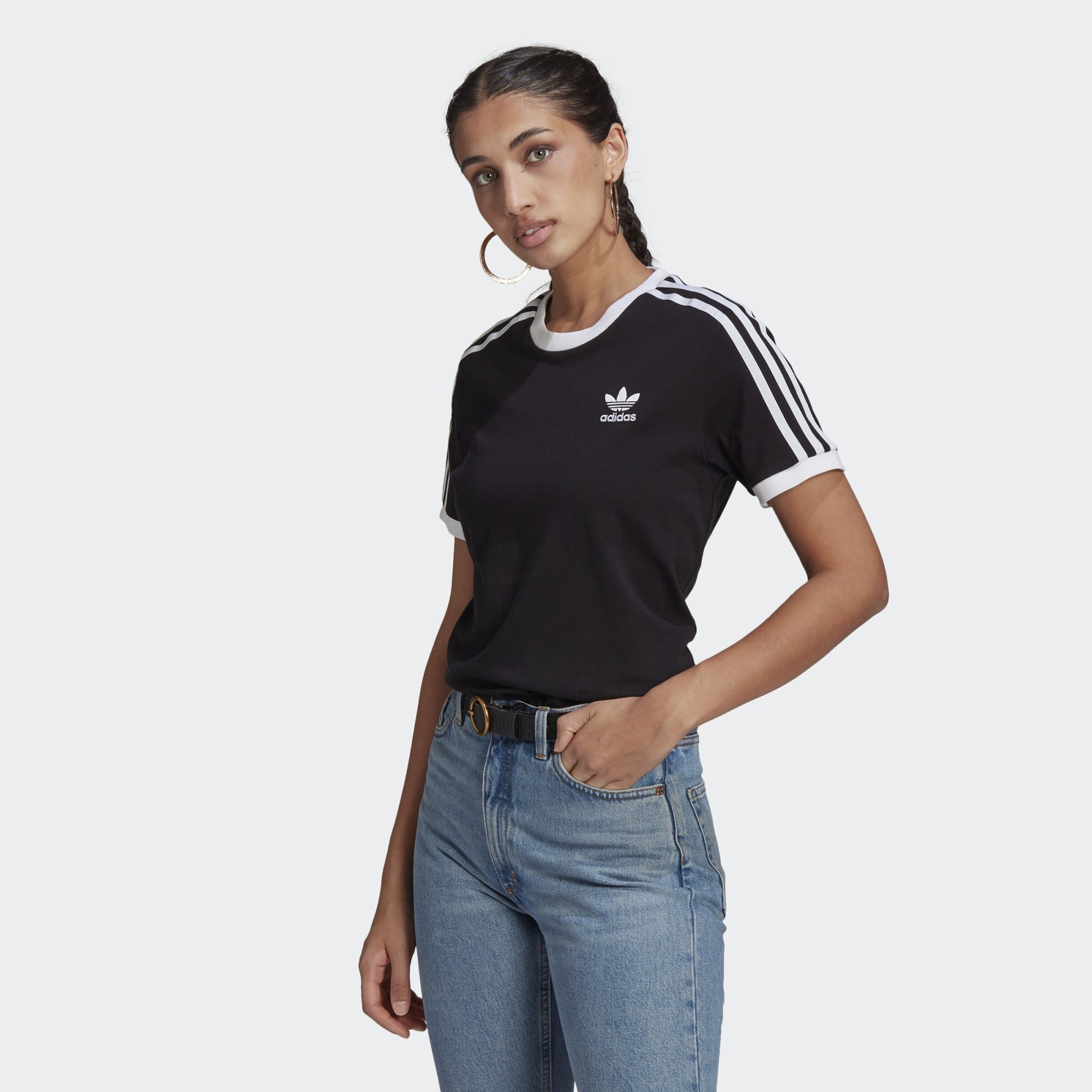 adidas Originals 3-Stripes Γυναικείο T-Shirt (9000068608_1469)