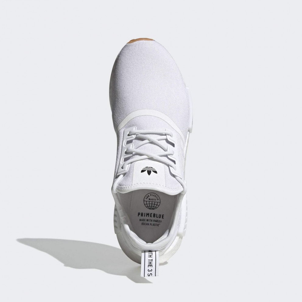 Adidas originals nmd r1 white mens sales