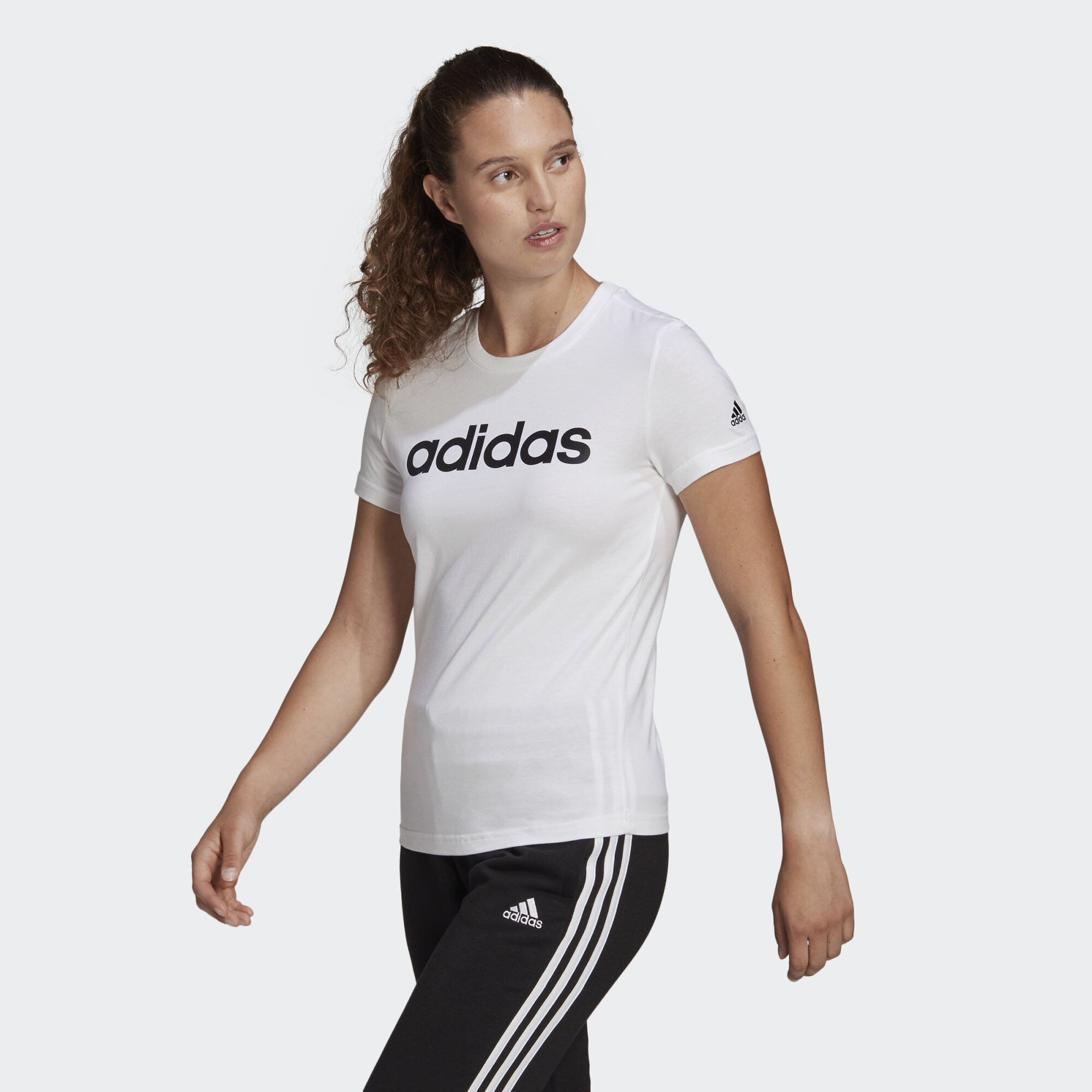 adidas Performance Essentials Slim Logo Γυναικείο T-shirt (9000084062_1540)
