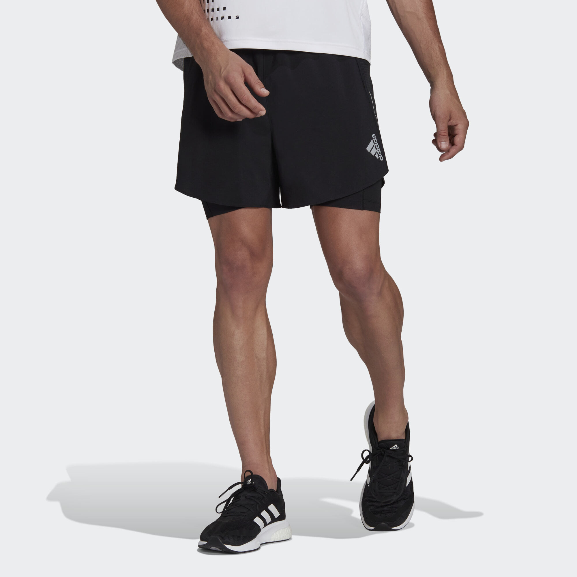 adidas Performance Designed 4 Running Two-In-One Ανδρικό Σορτς (9000097812_1469)