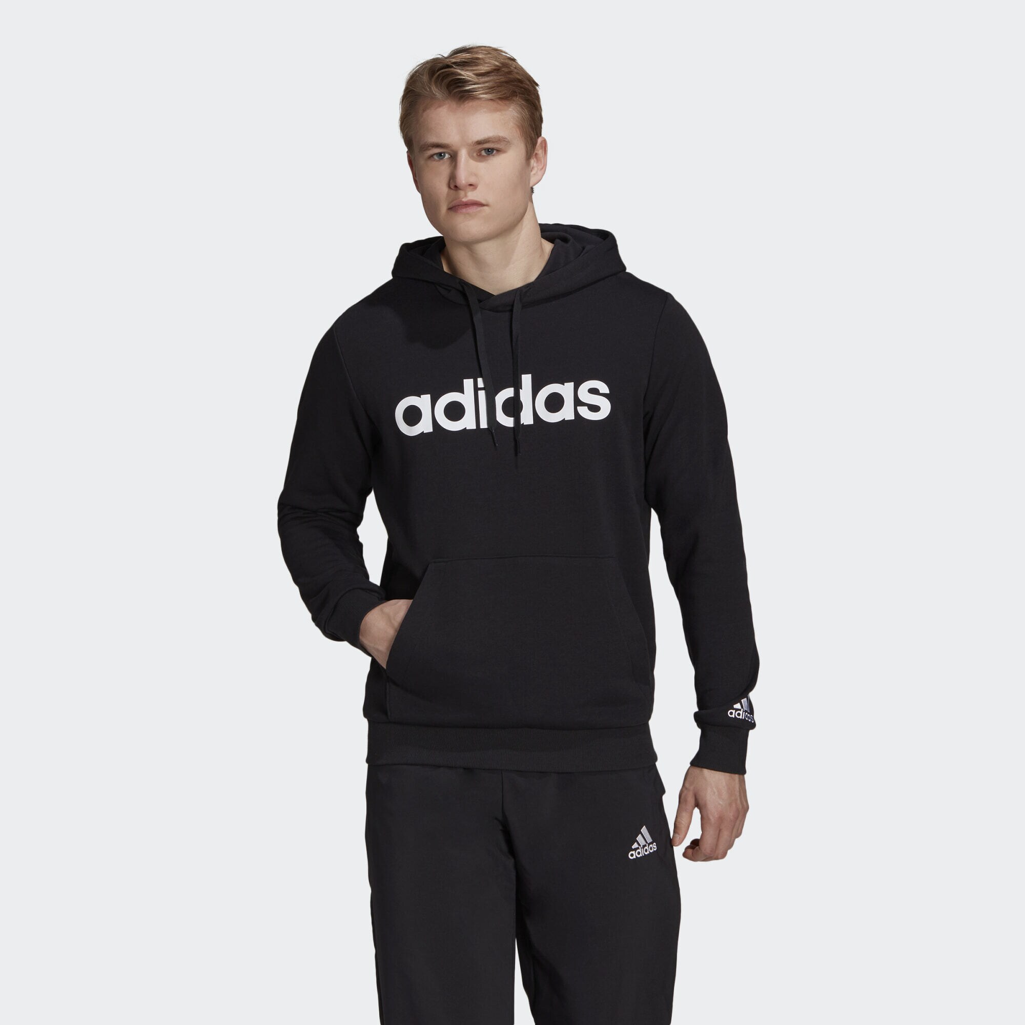 adidas adidas Essentials Linear Ανδρική Μπλούζα με Κουκούλα (9000112387_1480)
