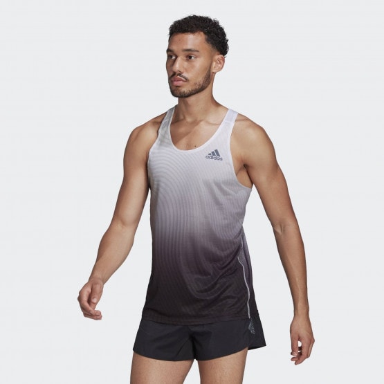 adidas Adizero Engineered Singlet Ανδρική Αμάνικη Μπλούζα