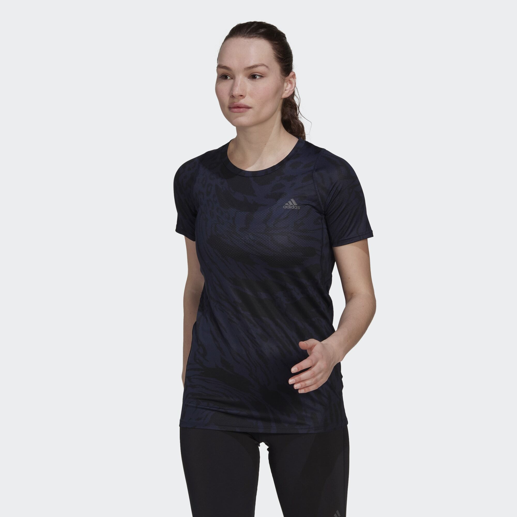adidas Performance Fast Allover Print Γυναικείο T-Shirt (9000113271_39763)
