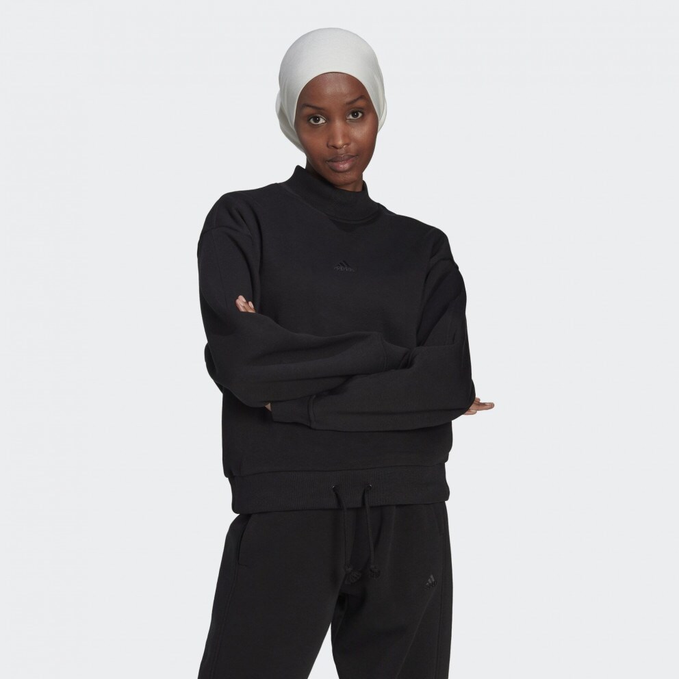 adidas Performance All SZN Fleece Mock Women's Sweatshirt