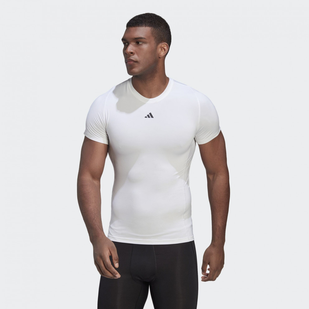 bed Intrekking Prestigieus adidas Performance TechFit Training Men's T-shirt White HK2335