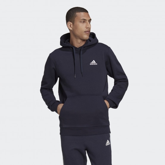 adidas Essentials Fleece Ανδρική Μπλούζα με Κουκούλα