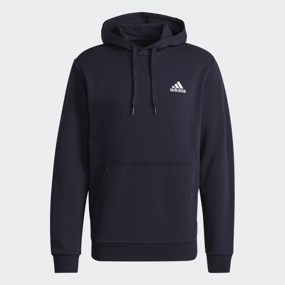 adidas Essentials Fleece Ανδρική Μπλούζα με Κουκούλα