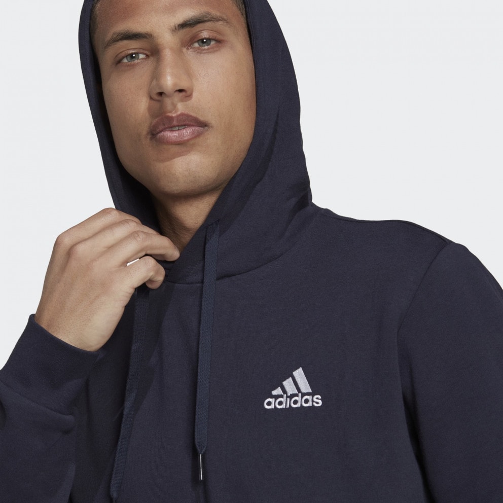 adidas Essentials Fleece Ανδρική Μπλούζα με Κουκούλα