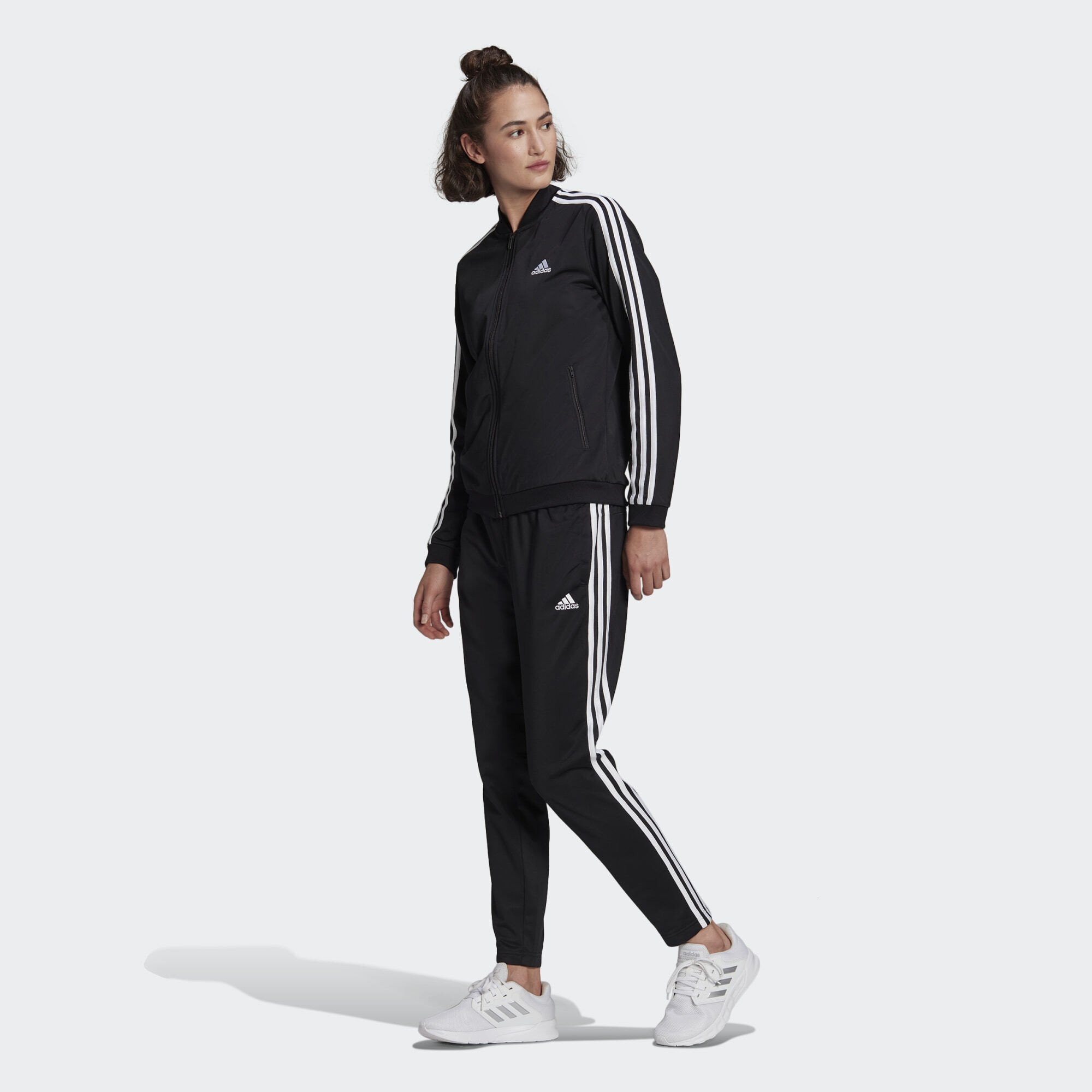 adidas Performance Essentials 3-Stripes Γυναικείο Σετ Φόρμας (9000120712_22872)