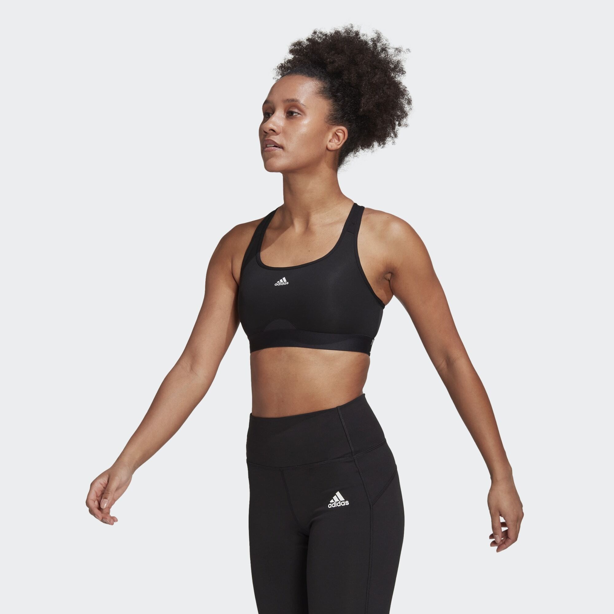  adidas Powerreact Training Medium-Support Bra (9000120932_1469) 2025