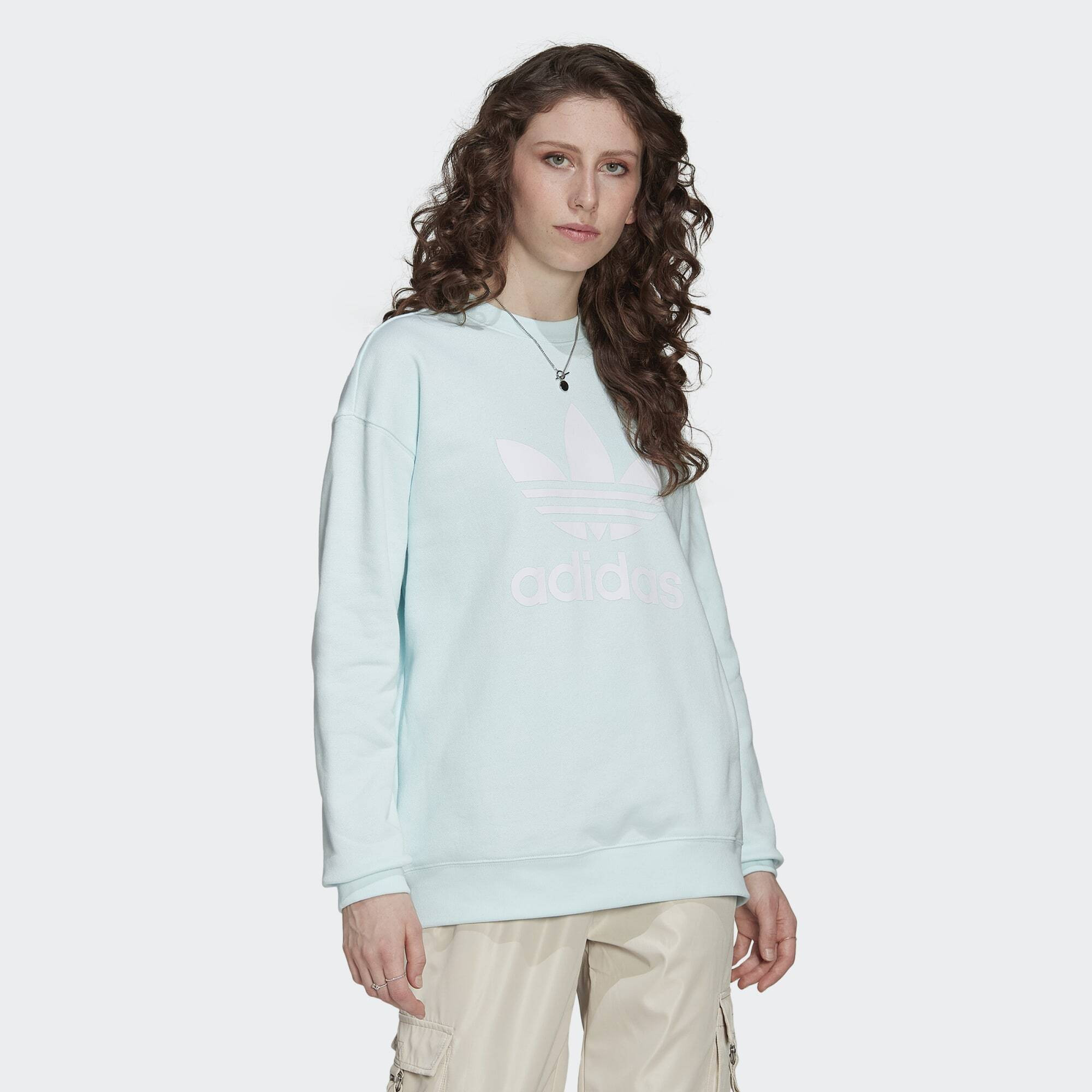adidas Originals Trefoil Crew Sweatshirt (9000121205_3024)