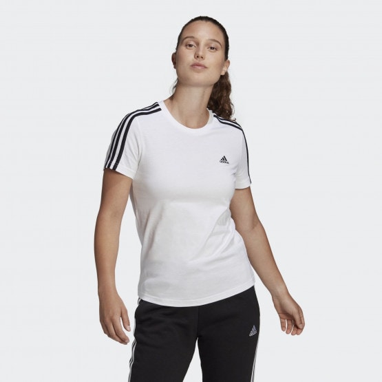 adidas Loungewear Essentials Slim 3-Stripes Tee