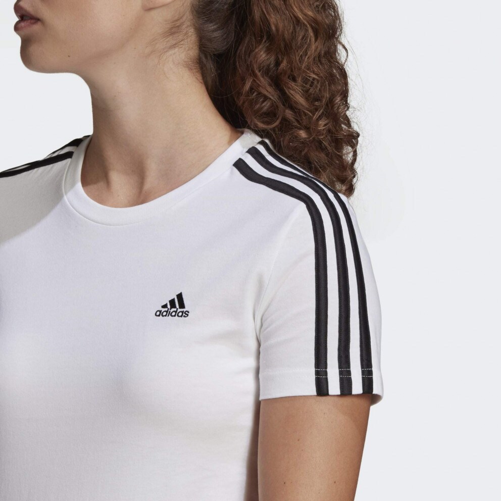 adidas Loungewear Essentials Slim 3-Stripes Tee