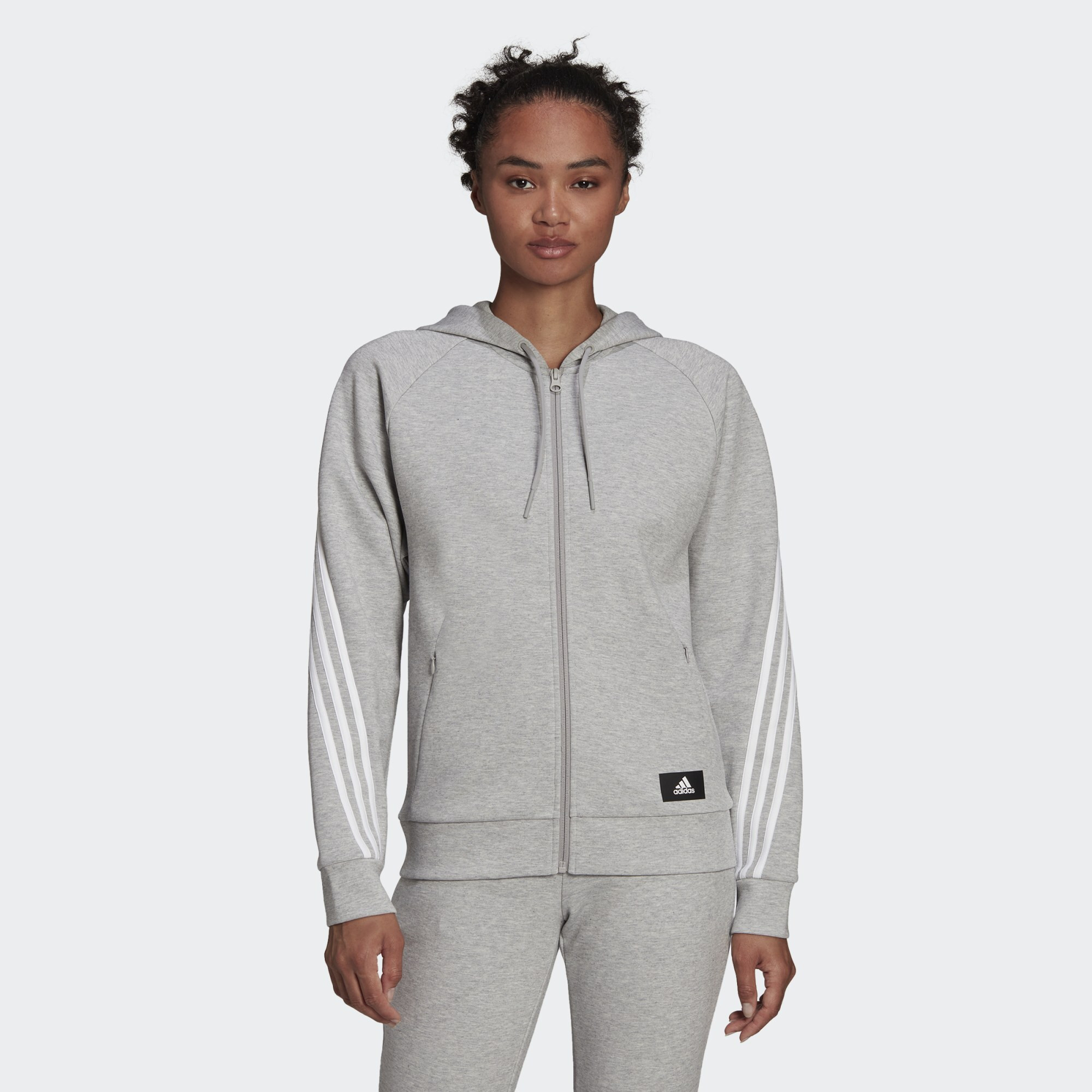 adidas Adidas Sportswear Future Icons 3-Stripes Hooded Tr (9000121264_1730)
