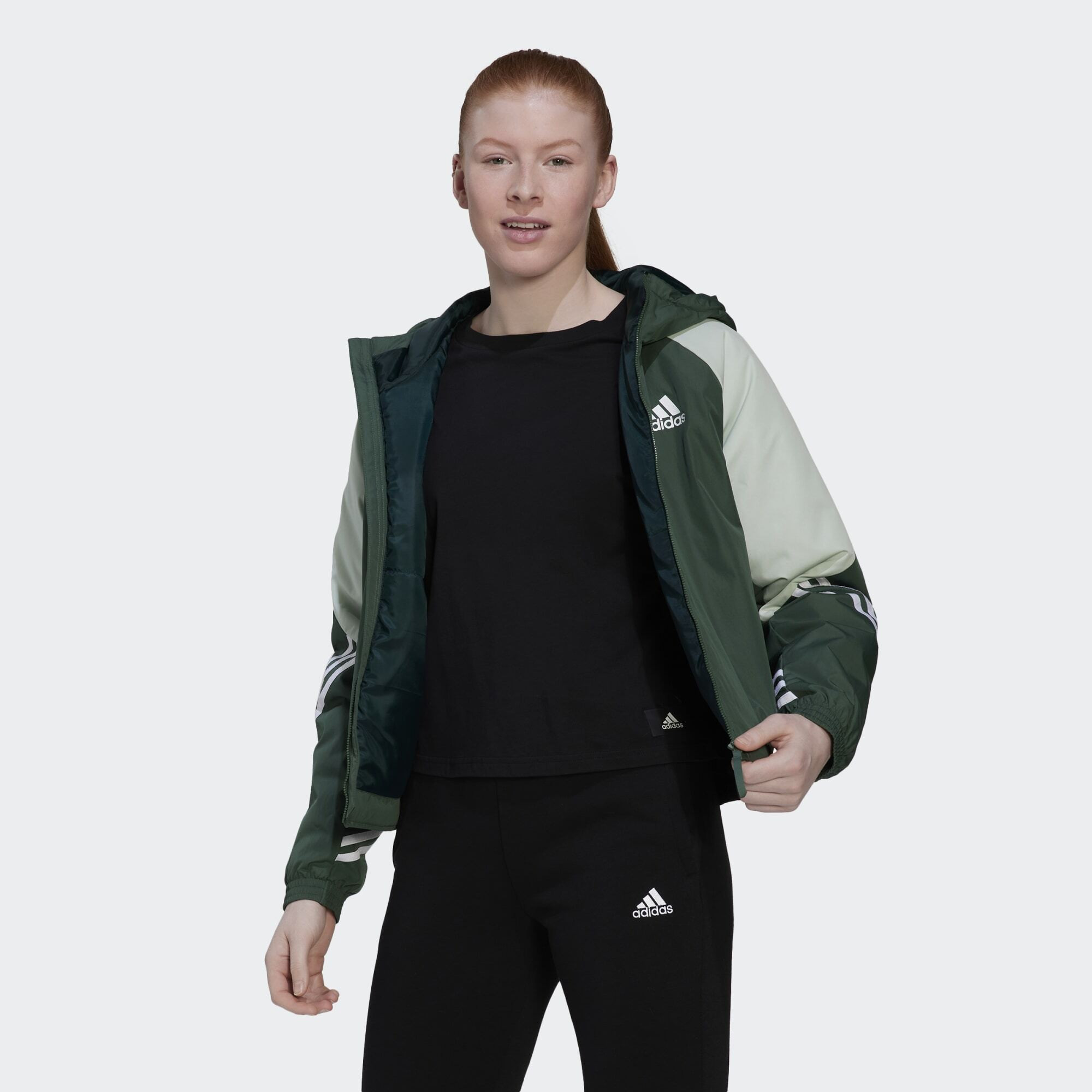 adidas Back To Sport Hooded Jacket (9000121358_62968)